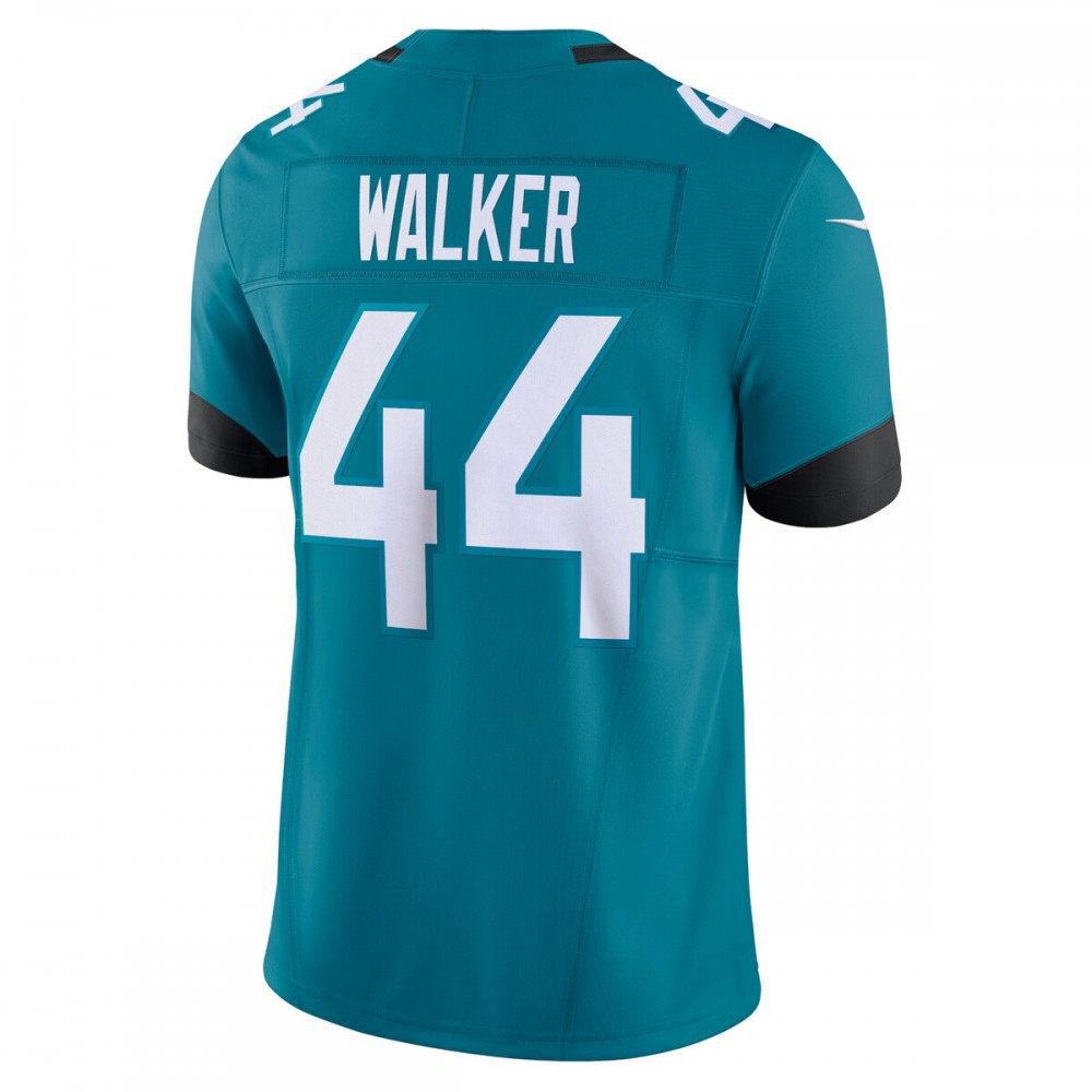 Travon Walker Jacksonville Jaguars Nike Vapor F.U.S.E. Limited Jersey - Teal-GridironStore